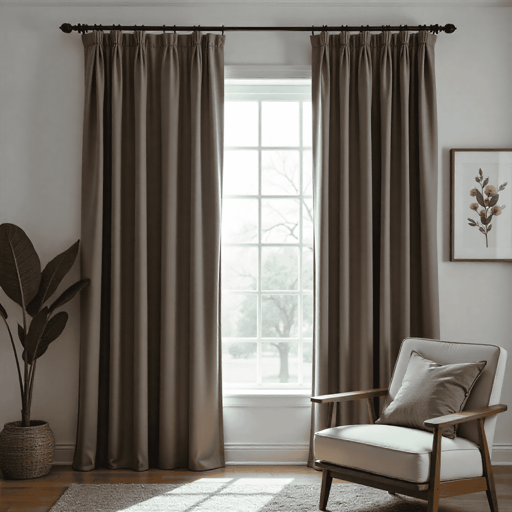 Verdunklungsvorhänge